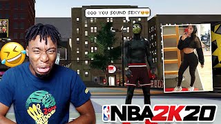 I Used the 2k Girl to Catfish HackGod amp THINGS GOT WEIRD NBA 2K20 MYPARK  P2Plays [upl. by Wilber]