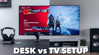 Gaming on a TV vs Monitor Which Setup is BEST [upl. by Lore]