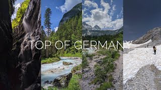 The top of Germany 🇩🇪 l Wanderung von GarmischPartenkirchen zur Zugspitze 4K HDR [upl. by Hagan523]