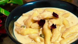 পাস্তা দুদ পুলি পিঠা রেসিপি  How To Make Pasta Dud Puli  Puli pitha Recipe  Hangla Mon Recipe [upl. by Yekcir753]