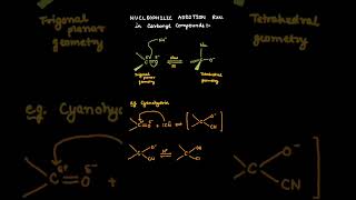 Nucleophilic Addition nucleophile chemicalreaction iitmotivation education [upl. by Stanfill361]