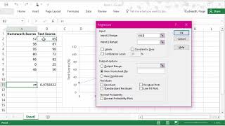 Linear Regression Equation on Excel 2016 [upl. by Evan]