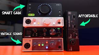 The BEST Audio Interfaces for Beginners in 2024 [upl. by Oeramed97]