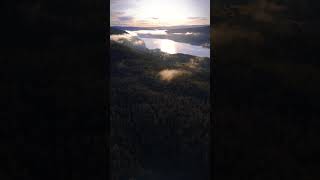 dji djimini4pro djidrone forest nature lake norway sunset [upl. by Kumagai]