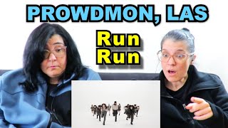 TEACHERS FIRST TIME REACTION  PROWDMON LAS  RUN RUN [upl. by Erlina]