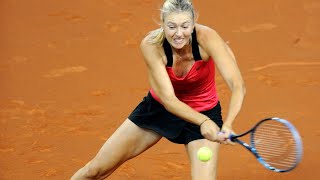 Sharapova vs Kvitova ● 2012 Stuttgart SF Highlights [upl. by Yderf]