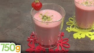 Smoothie aux fraises  750g [upl. by Worthy359]