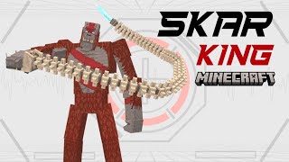 SKAR KING  Minecraft  Godzilla x Kong The New Empire ModAddon 121 [upl. by Liuqnoj]