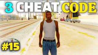 3 gta san andreas cheat codes 15 [upl. by Burnaby205]