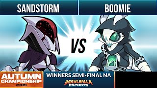 Sandstorm vs Boomie  Winners SemiFinal  Autumn Championship 2021  NA 1v1 [upl. by Leone]