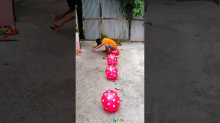 balloon popping challenge 3shorts [upl. by Carpenter]