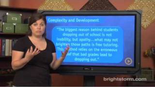 Writing Examining ACT Essay Examples  Brightstorm ACT Prep [upl. by Oalsinatse]