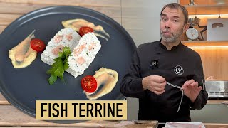 Christmas dinner recipe idea FISH TERRINE [upl. by Bremen368]