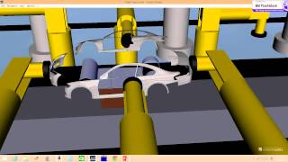 Virtual Automation Automobile Manufacturing Plant [upl. by Nitsej]