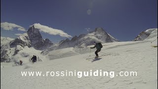 Skitour Haute Route ChamonixZermatt [upl. by Enaerb]