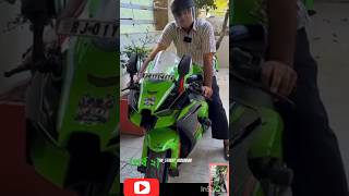 Zx10r Kawasaki পার্ট ২funny united viralvideo al kawasakininja bdnews bike  video [upl. by Annmarie]