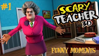 Play Scary Teacher 3d Full Funny Moment Gameplay 😆 [upl. by Eremehc47]