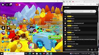 LIVE GIVING FREE GEMS TO FANS ALSO AFK HATCHING JOIN UP FAST [upl. by Rickert]