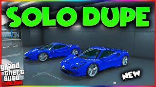 SOLO  GTA 5 ONLINE CAR DUPLICATION GLITCH  gta 5 money glitch  gta 5 duplication glitch [upl. by Aronek]