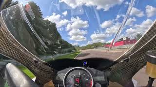 Ring Knutstorp on my 2008 Yamaha R6 with Racing4fun 2024 [upl. by Heins813]