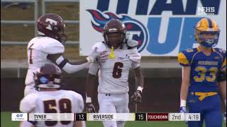 Tyner Vs Riverside TSSAA Football 2022 Class 2A State Championship GAME HIGHLIGHTS [upl. by Werdma]