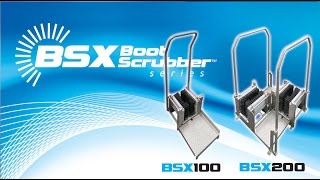 BSX 100 amp 200 Boot Scrubbers [upl. by Yeorgi]