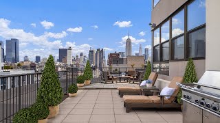 Extraordinary Greenwich Village Penthouse with Empire State Building Views [upl. by Ahsoyek]