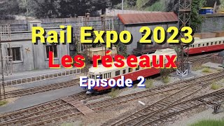 ExpoRail 2023 Dreux Les réseaux modélisme ferroviaire épisode 2 [upl. by Neerom]