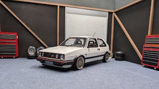 Golf 2 GTI 16V Swap zu VR6 Kompressor 118 diecast 118 [upl. by Limber]