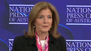 Caroline Kennedy addresses the National Press Club [upl. by Arhaz]