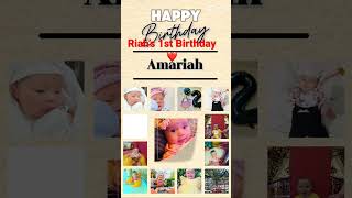 Amariah 1st Birthday 🎂🎉🥂110424 [upl. by Winna]