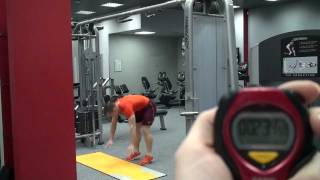 SHOKHIN DANILAOpen Crossfit Games 2012WORKOUT 01 [upl. by Kcirtap]