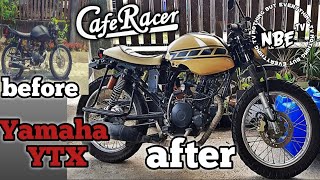 Yamaha Ytx Cafe Racer build [upl. by Alejandro]