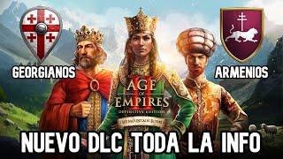 NUEVO DLC ARMENIOS Y GEORGIANOS TODA LA INFO EN AGE OF EMPIRES 2 [upl. by Alyose]