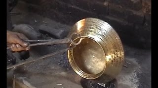 Traditional brass and copper craft of utensil making among the Thatheras of Jandiala Guru [upl. by Martyn]