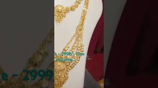 FORMING JEWELLERY FULL BRIDAL SETS PRICE  2999 FREE SHIPPING WHATSAPP 9566726883 [upl. by Ruthi]