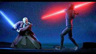 Obi Wan Kenobi Vs Darth Maul Fight Scene 4K ULTRA HD  Star Wars [upl. by Cornwell505]