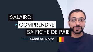 Salaire Comprendre son salaire  sa fiche de paie Belgique [upl. by Pippo]