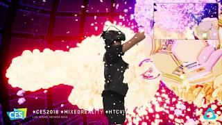 Microdose VR  CES 2018  Mixed Reality [upl. by Witt]