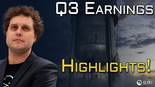 Rocket Lab Q3 Earnings Highlights [upl. by Eiramik]