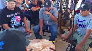 BUCWILD  White Shield Pow Wow 2018  Singing Special 4 Leads [upl. by Whiteley767]