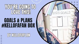 Brand New Goals amp Plans Kellofafan Box [upl. by Ybrad]