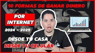 💵 10 FORMAS RÁPIDAS Y FÁCILES DE GANAR DINERO POR INTERNET EN 2024 Y 2025 💻✨ [upl. by Sorodoeht961]