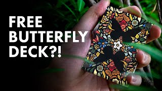 FREE Butterfly Playing Cards  A New Promotion at Butterfly Magic Store [upl. by Tak]