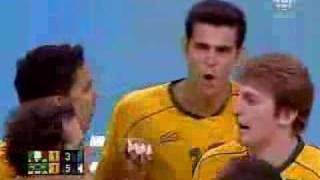 Dantes sick volleyball back row hit Athens 2004 Finals [upl. by Bodi817]