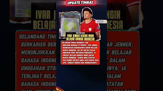 Ivar Jenner belajar bahasa Indonesia timnasindonesia ivarjenner timnasday [upl. by Cleland]