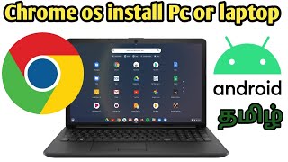 Chrome os install on tn government laptop or pc tamil  Install Chrome OS on PC or Laptop in tamil [upl. by Lertnahs52]