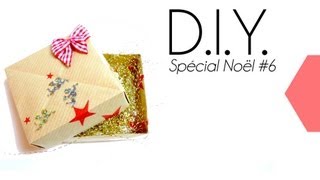 Tutoriel  DIY Special Noël 6  Faire des paquets cadeaux originaux  Boite origami [upl. by Aneev533]