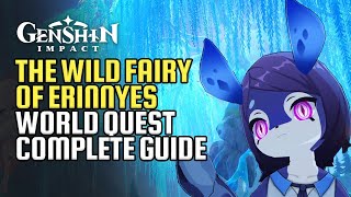 The Wild Fairy Of Erinnyes World Quest Guide  Find 3 Keys For Pahsiv Locations  Genshin Impact 42 [upl. by Arriat630]