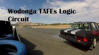 Wodonga TAFEs Logic circuit track with Kyneton Car Club KCC [upl. by Kilmarx]